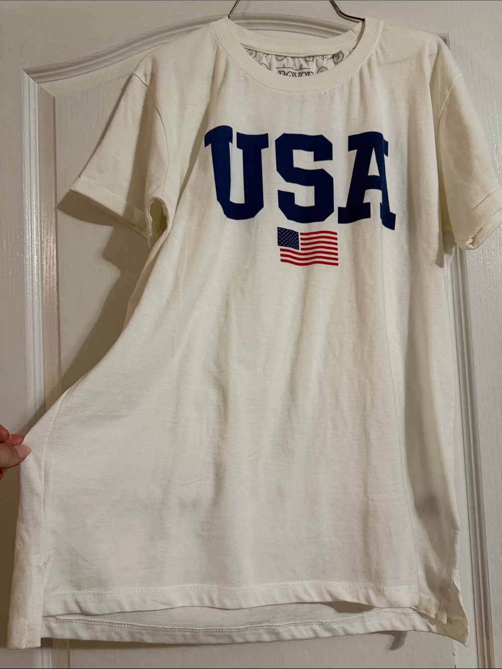 USA Graphic Short Sleeve Tee - White